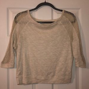 aerie Tops - Three-Quarter Sleeved Sweater aerie Tops - Three-Quarter Sleeved Sweater
